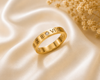 Aurora Roman Gold Ring(size7,8,9)