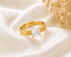 Grace Princess Diamond-Look Ring(size7,8,9)