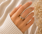 Classic Dome Band Ring For Women(size7,8,9)
